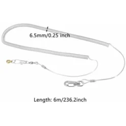 Laisse D'oiseau, Harnais De Perroquet De 6 M Laisse Perroquet Harnais D'oiseaux Anti-morsure Corde D'entraînement En Plein Air Pour Petits Oiseaux Et Perroquets (couleur Aléatoire)[6.5MM+6M]Harnais -Promos Patto Chou Boutique 65298137 5