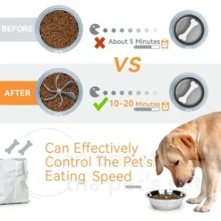 Gamelle Anti Glouton Chien, Accessoire Pour Manger Lente Pour Gloutons, Séparateur Pour Gamelle Céramique/Inoxydable/Verre, Insert Pour Bol Chien Grand Petit Taille Avec Fond Ventouse Stable 7 Gamelle Anti Glouton Chien, Accessoire Pour Manger Lente Pour Gloutons, Séparateur Pour Gamelle Céramique/Inoxydable/Verre, Insert Pour Bol Chien Grand Petit Taille Avec Fond Ventouse Stable -Promos Patto Chou Boutique 65628643 3