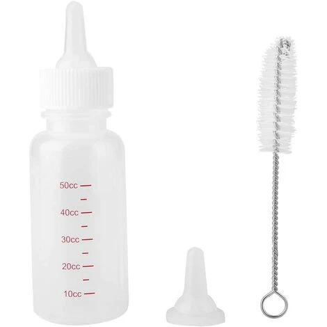 50 Ml Chien Chat Lait Alimentation Pet Biberon Chiot Chaton Nouveau-Né Animal Ensemble D'allaitement Petit Pet Feeder Pet Avec Brosse En Plastique 1 50 Ml Chien Chat Lait Alimentation Pet Biberon Chiot Chaton Nouveau-Né Animal Ensemble D'allaitement Petit Pet Feeder Pet Avec Brosse En Plastique