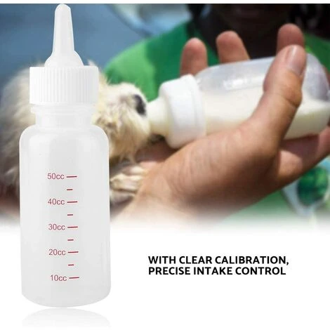 50 Ml Chien Chat Lait Alimentation Pet Biberon Chiot Chaton Nouveau-Né Animal Ensemble D'allaitement Petit Pet Feeder Pet Avec Brosse En Plastique 4 50 Ml Chien Chat Lait Alimentation Pet Biberon Chiot Chaton Nouveau-Né Animal Ensemble D'allaitement Petit Pet Feeder Pet Avec Brosse En Plastique – Image 4
