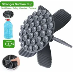 Slow Food Gamelle Chien Inserter, Gamelle Anti Glouton Chien Avec 37 Ventouses, Insert En Silicone Découpable De Haute Qualité S'adapte à La Plupart Des Bols Pour Chiens/Chats -Promos Patto Chou Boutique 66372144 3