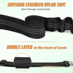 Séparateur De Laisse Double Pour Chien, Sans Enchevêtrement, Rotation à 360°, Coupleur De Laisse Pour Chien Pour Promener 2 Chiens, Double Laisse Réfléchissante Absorbant Les Chocs Réglable Pour Deux 9 Séparateur De Laisse Double Pour Chien, Sans Enchevêtrement, Rotation à 360°, Coupleur De Laisse Pour Chien Pour Promener 2 Chiens, Double Laisse Réfléchissante Absorbant Les Chocs Réglable Pour Deux -Promos Patto Chou Boutique 67704242 5