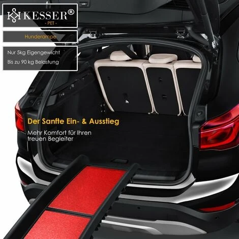 KESSER® Rampe Pour Chien Escalier Pour Chien Rampe Automatique Pour Chien Rampe De Coffre De Voiture Pliable Automatiquement Pour Animaux De Compagnie Aide à L’accès Pour Coffre De Voiture, Poids 5 KESSER® Rampe Pour Chien Escalier Pour Chien Rampe Automatique Pour Chien Rampe De Coffre De Voiture Pliable Automatiquement Pour Animaux De Compagnie Aide à L’accès Pour Coffre De Voiture, Poids – Image 5