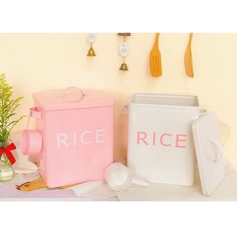 Meubles Pour Animaux De Compagnie, Seau Scellé étanche à L'humidité Pour Chiens Et Chats, RIZ Blanc Moyen 5 Meubles Pour Animaux De Compagnie, Seau Scellé étanche à L'humidité Pour Chiens Et Chats, RIZ Blanc Moyen – Image 5