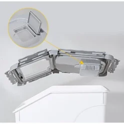 Seau De Rangement étanche à L'humidité Scellé Pp Pour Meubles Pour Animaux De Compagnie Gris Grand -Promos Patto Chou Boutique 69199058 4