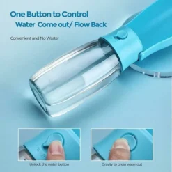 Gourde Pour Chien 550 Ml : Portable Bouteille D'eau Pour Chien Anti-Fuite, Sans BPA, Chien Chat Animaux Voyage Gourde Chien -Promos Patto Chou Boutique 69637025 5