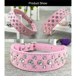 Héloise Collier De Chiots Bling Collar Animaux De Compagnie Collier De Chien Mignon Avec Diamante Pour Les Filles -Promos Patto Chou Boutique 70088693 4