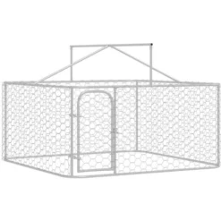 Chenil D'extérieur Avec Toit | Enclos Parc Cage Pour Chiens 200x200x150 Cm 78682 -Promos Patto Chou Boutique 71780635 3