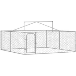 Chenil D'extérieur Avec Toit | Enclos Parc Cage Pour Chiens 300x300x150 Cm 97117 6 Chenil D'extérieur Avec Toit | Enclos Parc Cage Pour Chiens 300x300x150 Cm 97117 -Promos Patto Chou Boutique 71780732 3
