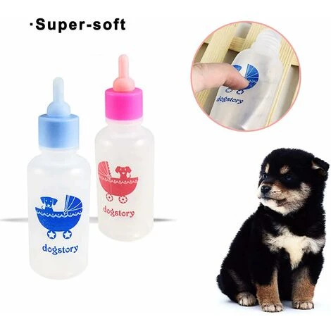 60ML Animal Nouveau-né Petit Chien Chiot Chat Chaton Kitty Lapin Lait Allaitement Biberon Avec 4 Mamelons De Remplacement Et 1 Brosse à Tétons PCS Rose 2 60ML Animal Nouveau-né Petit Chien Chiot Chat Chaton Kitty Lapin Lait Allaitement Biberon Avec 4 Mamelons De Remplacement Et 1 Brosse à Tétons PCS Rose – Image 2