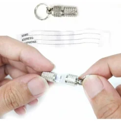 Identification Chien, Identification Chat, Adressable, Coordonnées Chien, Coordonnees Chien, Porte-adresse, Plaque Identification Chat, Tag Chat, Tube Chien, Identifiant Chat, Identifiant Chien（6PCS） -Promos Patto Chou Boutique 74519691 3