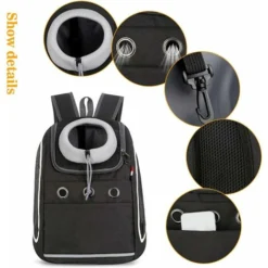 Sacs à Dos Pour Petits Chiens Sac à Dos Pour Chat Sac à Dos Pour Animal De Compagnie Pour La Randonnée -Promos Patto Chou Boutique 76871765 5
