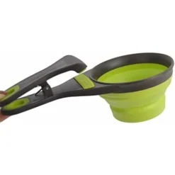 Pelle à Nourriture Multi-usages Pour Animaux De Compagnie, Tasse à Mesurer En Silicone Pliable 3 En 1 Et Clip De Fermeture De Sac Pour Chien Chat Stockage Nourriture Eau Collation Bol De Voyage -Promos Patto Chou Boutique 77249934 4