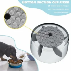 Gamelle D'alimentation Lente,Gamelle Anti Glouton Chien Accessoires Gamelles Pour Chiens Favorise Alimentation Saine Et Digestion Lente -Promos Patto Chou Boutique 77342866 4