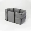 Siège Rehausseur De Voiture Pour Chien Sur Accoudoir De Voiture, Console Centrale De Voiture Amovible Et Lavable Niche Pour Petit Animal De Compagnie Chien Chat Chiot Sous