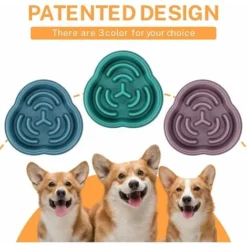 Lot De 4 Gamelles Pour Chien à Alimentation Lente Pour Petit Chien De Taille Moyenne, Bol Pour Animal De Compagnie à Alimentation Lente Avec Cale Antidérapante Pour Chiot -Promos Patto Chou Boutique 78028796 5