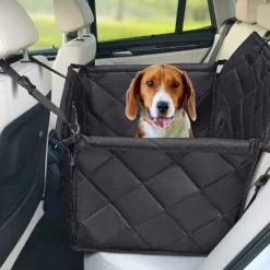 Siège Auto Pour Chien Avec Côtés Robustes Et Ceinture De Sécurité Pour Chien, Housse Siège Auto Pour Chiens Pour Petits Chiens De Taille Moyenne, Siège Auto Pour Chien De Haute Qualité Et Imperméable