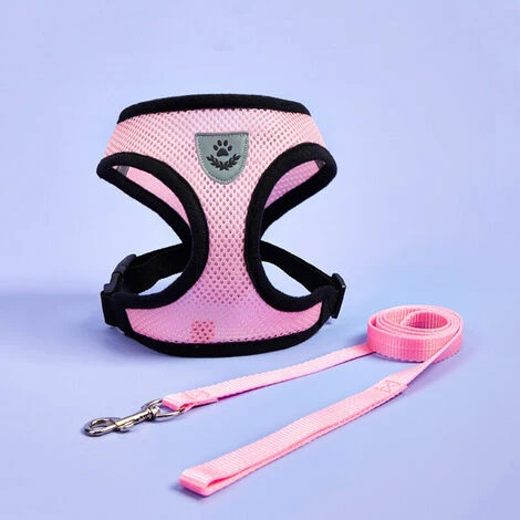 Harnais Chien Harnais Anti Traction Confortable Respirant Pour Chien Harnais Veste Gilet Noir 4 Harnais Chien Harnais Anti Traction Confortable Respirant Pour Chien Harnais Veste Gilet Noir – Image 4