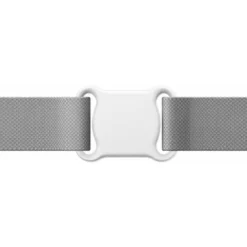 GPS Smart étanche Pet Locator Mini GPS Tracker Anti-perte BT Locator Collier De Suivi Pour Chat Chiens Positionnement Localisation (Blanc)