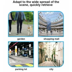 GPS Smart étanche Pet Locator Mini GPS Tracker Anti-perte BT Locator Collier De Suivi Pour Chat Chiens Positionnement Localisation (Blanc) -Promos Patto Chou Boutique 79171232 4