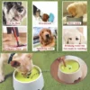 GP Gamelle Anti-éclaboussures Pour Chiens, 2 En 1 Innovante Anti-éclaboussures, Anti-poussière, Anti-hirondelle, Anti-éclaboussures, Anti-goutte, Bol Lent Pour Chiens Et Chats.