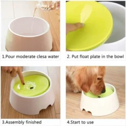 GP Gamelle Anti-éclaboussures Pour Chiens, 2 En 1 Innovante Anti-éclaboussures, Anti-poussière, Anti-hirondelle, Anti-éclaboussures, Anti-goutte, Bol Lent Pour Chiens Et Chats. 5 GP Gamelle Anti-éclaboussures Pour Chiens, 2 En 1 Innovante Anti-éclaboussures, Anti-poussière, Anti-hirondelle, Anti-éclaboussures, Anti-goutte, Bol Lent Pour Chiens Et Chats. -Promos Patto Chou Boutique 79555511 3