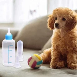 Biberon Pour Animaux, 60ML Biberon Pour Chaton Biberon Pour Chiot Avec 4 Pièces Mamelon, 1 Pièce Brosse De Nettoyage (Bleu) - 7 Biberon Pour Animaux, 60ML Biberon Pour Chaton Biberon Pour Chiot Avec 4 Pièces Mamelon, 1 Pièce Brosse De Nettoyage (Bleu) - -Promos Patto Chou Boutique 80376472 3