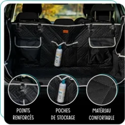 Protection De Sièges De Voiture Pour Chiens - FIRSTPAW - Universelle - Noir - Housse De Sièges Et Coffre De Voiture -Promos Patto Chou Boutique 82241935 3
