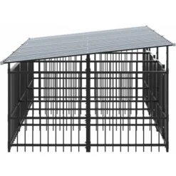 Niches Enclos Poulailler - Chenil D'extérieur Avec Toit Pour Chiens Acier 5,63 M² - Robuste Pour Chiens Animaux Best669209 -Promos Patto Chou Boutique 83205729 4