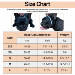 Muselière Museau Court Pour Chien Museau De Bouledogue Maille Respirante Réglable à Boire Pour L'entraînement Aux Aboiements Mordants - XX-Petit 8 Muselière Museau Court Pour Chien Museau De Bouledogue Maille Respirante Réglable à Boire Pour L'entraînement Aux Aboiements Mordants - XX-Petit -Promos Patto Chou Boutique 83754542 4