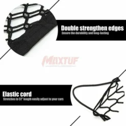 Filet à Bagages De Voiture, Filet De Coffre En Nylon élastique 115x60cm Filet De Protection Filet De Séparation Multifonctionnel Pour Coffre De Chiens -Promos Patto Chou Boutique 83756398 5