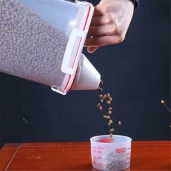 Conteneur Pour Aliments Cat Dog Boîte De Nourriture Pour Chien Scellé Conception De Joint étanche Pour Stockage En Pet -Promos Patto Chou Boutique 84062146 3