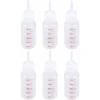 6 Pcs 50 ML Bébé Biberon Pour Animaux De Compagnie - Mamelon Pointu Sûr Chien Chat Bouteille De Lait Pour Petit Animal/Chats/Chiens/Chiot/Chaton