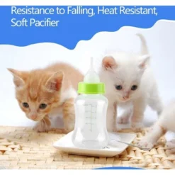 Biberon, 150 Ml Bouteille Lait Maternise Trousse D'allaitement Distribution D'eau Lait Avec Brosse Goupillon Biberon Mamelon De Rechange Pour Nouveau-né Chatons Chiots Lapins Petits Animaux Bébé 8 Biberon, 150 Ml Bouteille Lait Maternise Trousse D'allaitement Distribution D'eau Lait Avec Brosse Goupillon Biberon Mamelon De Rechange Pour Nouveau-né Chatons Chiots Lapins Petits Animaux Bébé -Promos Patto Chou Boutique 84062356 4