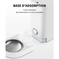 PETKIT Distributeur Automatique De Nourriture Avec Bol En Acier Inoxydable, Contrôle Par APP, Affichage LED Pour Faible Quantité De Nourriture, Distributeur De Nourriture Pour Chat(Chien) – 2.8L -Promos Patto Chou Boutique 85480521 5