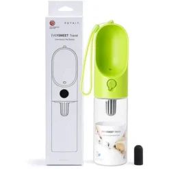 PETKIT EVERSWEET Bouteille D'eau Portable Pour Animaux Domestiques,BPA-Free,Antibactérienne, Gobelet De Voyage Pour Chien Et Chat Bol D'eau( Vert)
