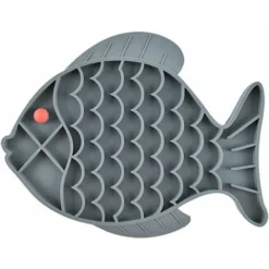 Gamelle Dalimentation Lente, Gamelle Chat Anti Glouton, 1 Pièces Gamelle Anti-glouton, Fabriqué En Silicone Sûr, Non Toxique, Anti-étouffement, Pour Chats, Chiens (19 X 24,5cm, Bleu)