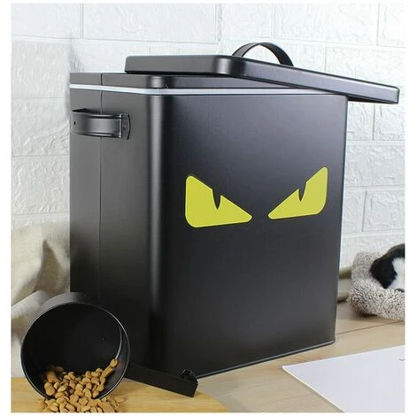 Meubles Pour Animaux De Compagnie, Seau Scellé étanche à L'humidité Pour Chiens Et Chats, Mini Noir 3 Meubles Pour Animaux De Compagnie, Seau Scellé étanche à L'humidité Pour Chiens Et Chats, Mini Noir – Image 3