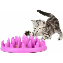 Gamelle D'alimentation Lente Anti Ballonnements Pour Petits, Moyens Grands Chiens Et Chats, Gamelle Anti-glouton Gamelle Interactif Pour Chien Chat Gamelle Evite Manger Vite -Promos Patto Chou Boutique 88330723 4