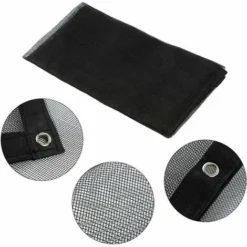 Filet Pour Voiture Pour Animaux Portable Filet De Protection Voiture Séparation Pour Chien Chat Filet Avec Crochets Et Cordes Grille De Séparation Universelle Pour Voiture 115cm62cm -Promos Patto Chou Boutique 88803012 3