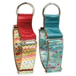 Ibanez Colliers Martingale Colliers Imprimés MARTINGALE COLLIER ETHNIQUE ROUGE 4 X 30-46CM