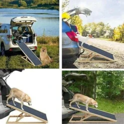 Voiture Rampe Chien Pliant Bagages Rampe Bagages, Accès Pour Animaux, Rampe Pour Animaux Chiens Et Chats -Promos Patto Chou Boutique 91649439 5