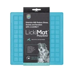 LICKIMAT PLAYDATE CHIEN TURQUOISE 693533