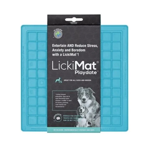 LICKIMAT PLAYDATE CHIEN TURQUOISE 693533 1 LICKIMAT PLAYDATE CHIEN TURQUOISE 693533