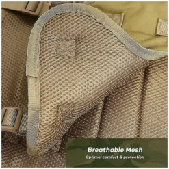 Harnais Pour Chien D'entraînement Militaire Tactique K9 + Sacs Latéraux Molle Vest Large Black Tan -Promos Patto Chou Boutique 92294844 5