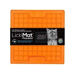IINNOVATIVE LICKIMAT TAPIS DE JEU ORANGE 548623.0