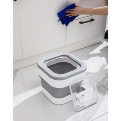 Conteneur Croquettes Chien Chat Nourriture 5 L, Conteneur Pliable, Pour Nourriture Pour Chiens Et Chats - Gris 9 Conteneur Croquettes Chien Chat Nourriture 5 L, Conteneur Pliable, Pour Nourriture Pour Chiens Et Chats - Gris -Promos Patto Chou Boutique 93886944 5