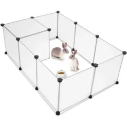 Parc Pour Animaux De Compagnie, Grande ClĂ´ture De Jardin En Plastique Portable Pour Petits Animaux, Tente De ClĂ´ture De Caisse De Chenil Pour Chiot