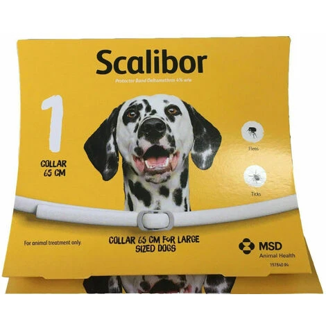 Scalibor Collier Vermifuge Pet Collier Chien Répulsif 65 Cm 1 Scalibor Collier Vermifuge Pet Collier Chien Répulsif 65 Cm