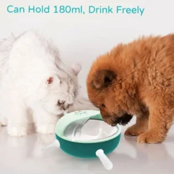 180ML Chiot Chaton Lait Bol D'Alimentation Chien Chat Bady Biberon Avec Mamelons -Né Mangeoire Pour Animaux De Compagnie Vert 9 180ML Chiot Chaton Lait Bol D'Alimentation Chien Chat Bady Biberon Avec Mamelons -Né Mangeoire Pour Animaux De Compagnie Vert -Promos Patto Chou Boutique 94702517 5